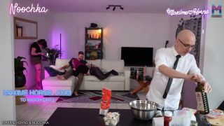 Bareback Creampie Delivroobignole - Getting fucked and breed next to her date with  Maxime Horns Noochka and Davy-2