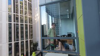 Spying on the Neighbors Public Sex on the Balconys - Public-3