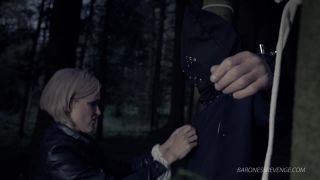 free porn clip 6 Baronessrevenge - Revenge Of The Baroness - Ep 5 - Tied Up In The Public Forest - Outdoor Torment By The Baroness - CBT, bdsm boy on femdom porn -1