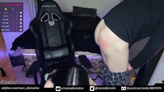 Ruined ejaculation of my hard pegging anal slut Video Sex...-9