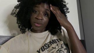 Nicole Kitt - Black stepsister facetime turns into pussy play and POV squirting cumshow-1