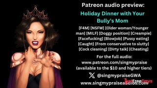 [GetFreeDays.com] Holiday Dinner with Your Bullys Mom erotic audio preview -Performed by Singmypraise Porn Video May 2023-0