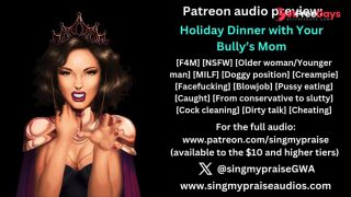 [GetFreeDays.com] Holiday Dinner with Your Bullys Mom erotic audio preview -Performed by Singmypraise Porn Video May 2023-4