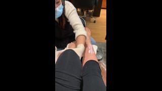 findomchristine  Mmm. Naked toe foot massage. | femdom | femdom porn femdom whipping slave-1