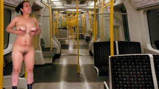 Public STRIPPING AND MASTURBATING ON METRO WITH CUMANDRIDE6 AND OLPR-9