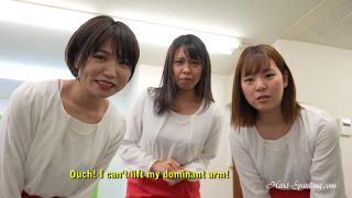 free adult clip 17 Hand-Spanking – MP4/HD – Yuu, Noa, Fuka – Triangle Spanking I (Eng Sub), asian girl raped on fetish porn -2