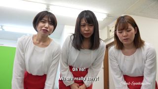 free adult clip 17 Hand-Spanking – MP4/HD – Yuu, Noa, Fuka – Triangle Spanking I (Eng Sub), asian girl raped on fetish porn -3