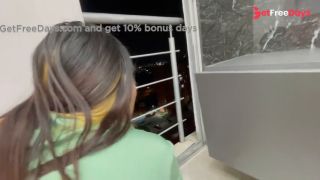 [GetFreeDays.com] I give my shy stepsister a nice fuck when I find her bored on the balcony, I cum in her nice pussy Adult Clip June 2023-1