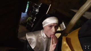 Hot Pearl - Young Nun Sucks Priest's Dick (Hot Babes)-2