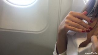 Lucawmia - we fuck on the plane ? very risky facial-8