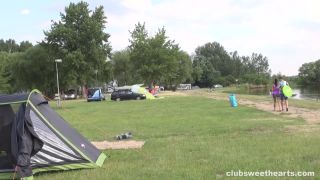 Eveline getting fucked on camping site Public-0