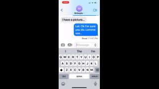 Slut Texting Boyfriend That His Friend Came Over And Fucked Her (Part 1.-5