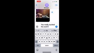 Slut Texting Boyfriend That His Friend Came Over And Fucked Her (Part 1.-8