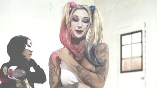 Kleio Valentien Wicked Pictures-Kleio Valentien Asa Akira-Suicide Squad XXX (2016)-8