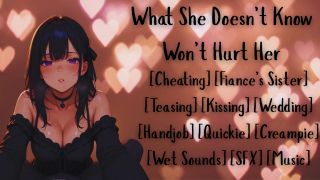 CelesteWhispers - [F4M] What She Doesn't Know Won't Hurt Her [Cheating] [Creampie] [Wet SFX]-3