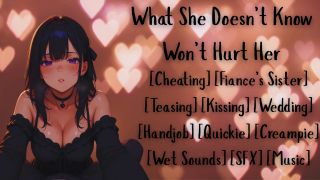 CelesteWhispers - [F4M] What She Doesn't Know Won't Hurt Her [Cheating] [Creampie] [Wet SFX]-9