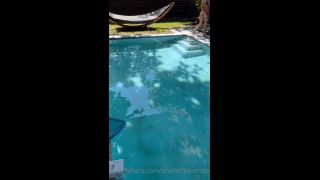 Scarlett Kisses - Swimming Pool Fuck - Teen-1