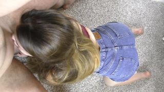 Hot Amateur Deepthroat BlowJob - Teen Big Ass in Pantyhose -5