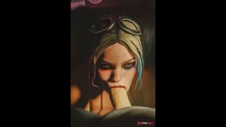 Harley Quinn Sucking off some Dude-0