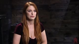 Bondage - Red Headed Slut is Bound, Tormented, Double Pe...-1