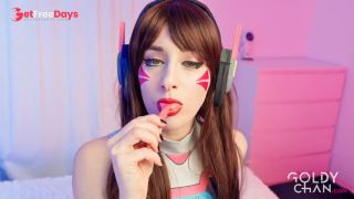 ANAL RIDE ON A BIG COCK FOR D.VA  OVERWATCH-2