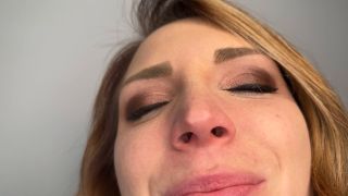 clip 38 SneezeGoddess – Extreme Close Up Sneezing and Nose Blowing, gay spit fetish on masturbation porn -3