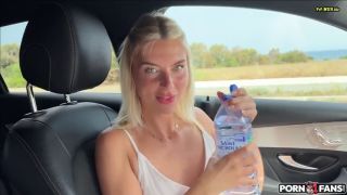 LiaEngel Sexy LiaEngel Gives a Blowjob In The Car  porn-1