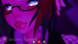 Vrchat Discord Goodnight Call gone HORRIBLY LEWD -ASMR ROLEPLAY - FUTANARI Masturbation Taking it up my ASS-1