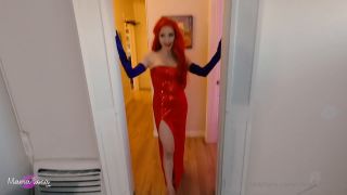 Mama Fiona - Dressing my mom as Jessica Rabbit (POV)-5