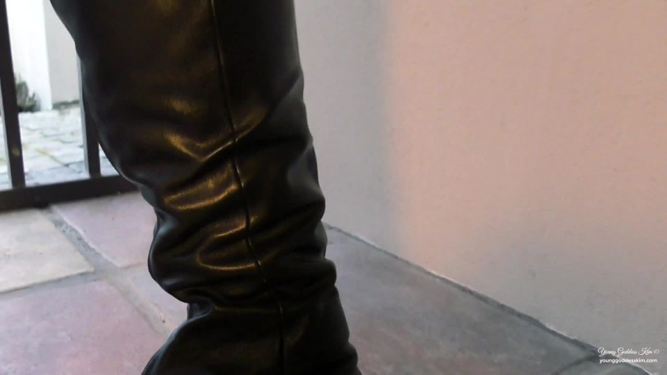 online porn video 38 Young Goddess Kim - A D0GS Treat.Mp4 - 1080p - femdom porn latex femdom handjob