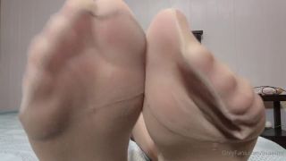 Lisa Asmr Suntan Pantyhose Rubbing Asmr (Fetish porn)-5
