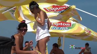 Incredible Plage Czech In France Girls Without Bra Nudism!-8