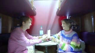 Amateur - Russian Teens Hard Fucking In The Train Ultra HD/4K - Young teen-1