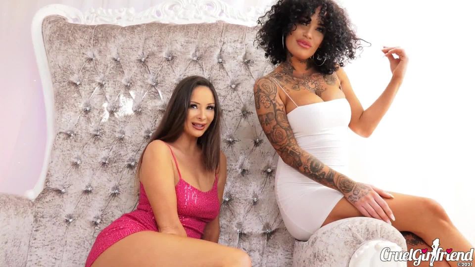 free online video 8 Cruel Girlfriend — Stevie Lou — Gay For Girls, braces fetish on masturbation porn 