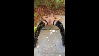 Lily Flowers - xlilyflowersx () Xlilyflowersx - by special request a little pussy play in my slutty latex boots 12-04-2021-6