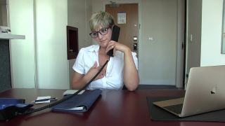 Hannah brooks - hot secretary gets horny in the office-5