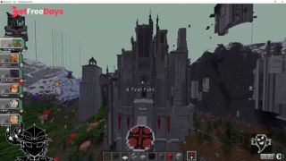 so i ended up building castle wolfenstein in minecraft again-3
