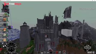 so i ended up building castle wolfenstein in minecraft again-6