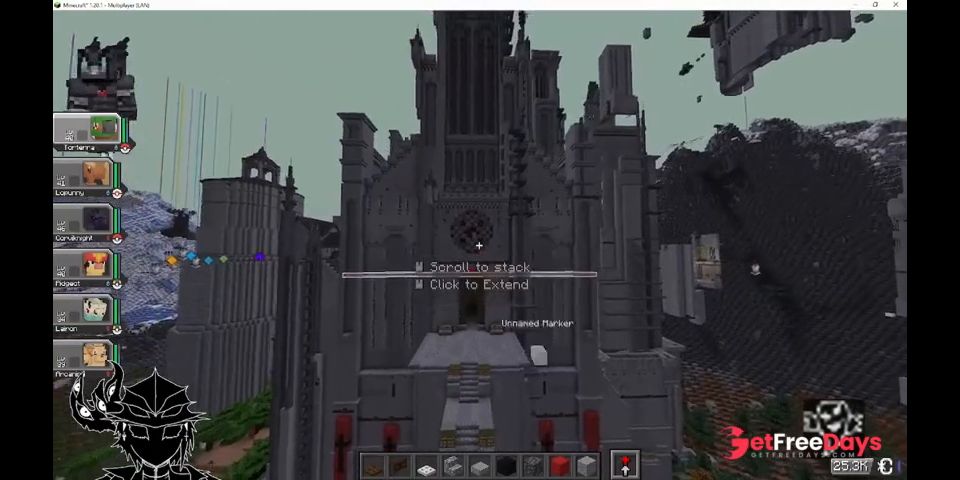 so i ended up building castle wolfenstein in minecraft again