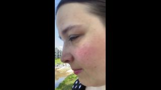 Public Outdoor Masturbation, Until I Move It Inside-0