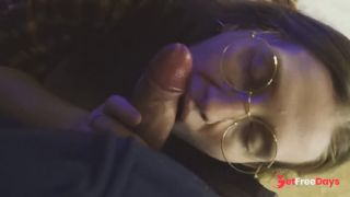 Busty Step Sister Watches Porn and Masturbates-5