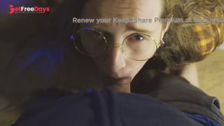 Busty Step Sister Watches Porn and Masturbates-6