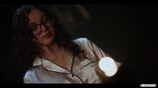 Tiffany Tatum,Zazie Skymm,Leana Lovings - 3d Real Life Anime Hentai Horror - Nerdy Schoolgirl Summons Sex Demon After Getting Bullied-2