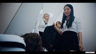Tiffany Tatum,Zazie Skymm,Leana Lovings - 3d Real Life Anime Hentai Horror - Nerdy Schoolgirl Summons Sex Demon After Getting Bullied-5