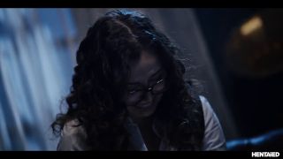 Tiffany Tatum,Zazie Skymm,Leana Lovings - 3d Real Life Anime Hentai Horror - Nerdy Schoolgirl Summons Sex Demon After Getting Bullied-6