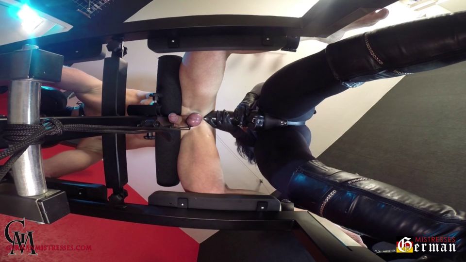 adult xxx clip 16 German Mistresses – A Huge Black Rubber Cock on femdom porn kyle chaos fetish