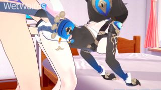 Wet Waifus - Cipher wants a huge payment of Cum straight into her Pussy Bank-6