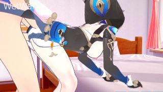 Wet Waifus - Cipher wants a huge payment of Cum straight into her Pussy Bank-7