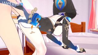 Wet Waifus - Cipher wants a huge payment of Cum straight into her Pussy Bank-9