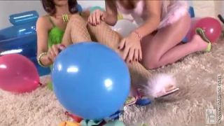 Babes in balloon land! lesbian Hannah Hunter-6